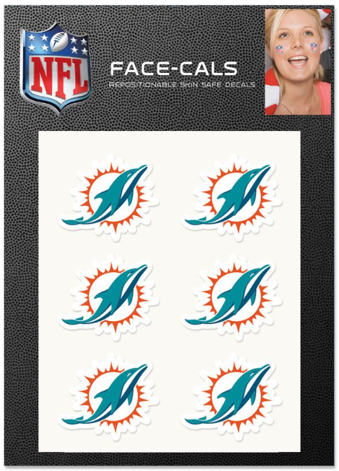 MIAMI DOLPHINS FACE-CALS