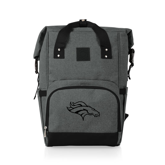 Denver Broncos - On The Go Roll-Top Cooler Backpack