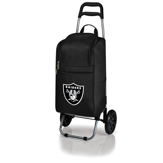 Las Vegas Raiders Rolling Cart Cooler, (Black)