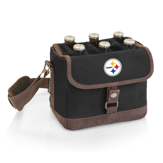 Pittsburgh Steelers - Beer Caddy Cooler Tote with Opener