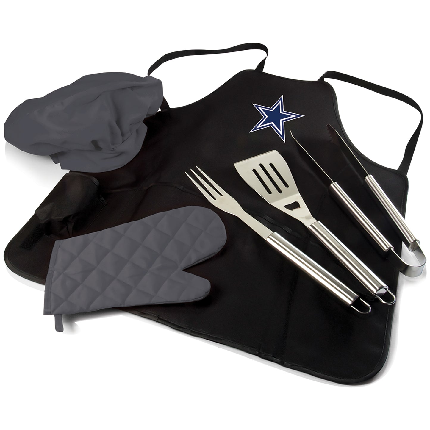 Dallas Cowboys - BBQ Apron Tote Pro Grill Set