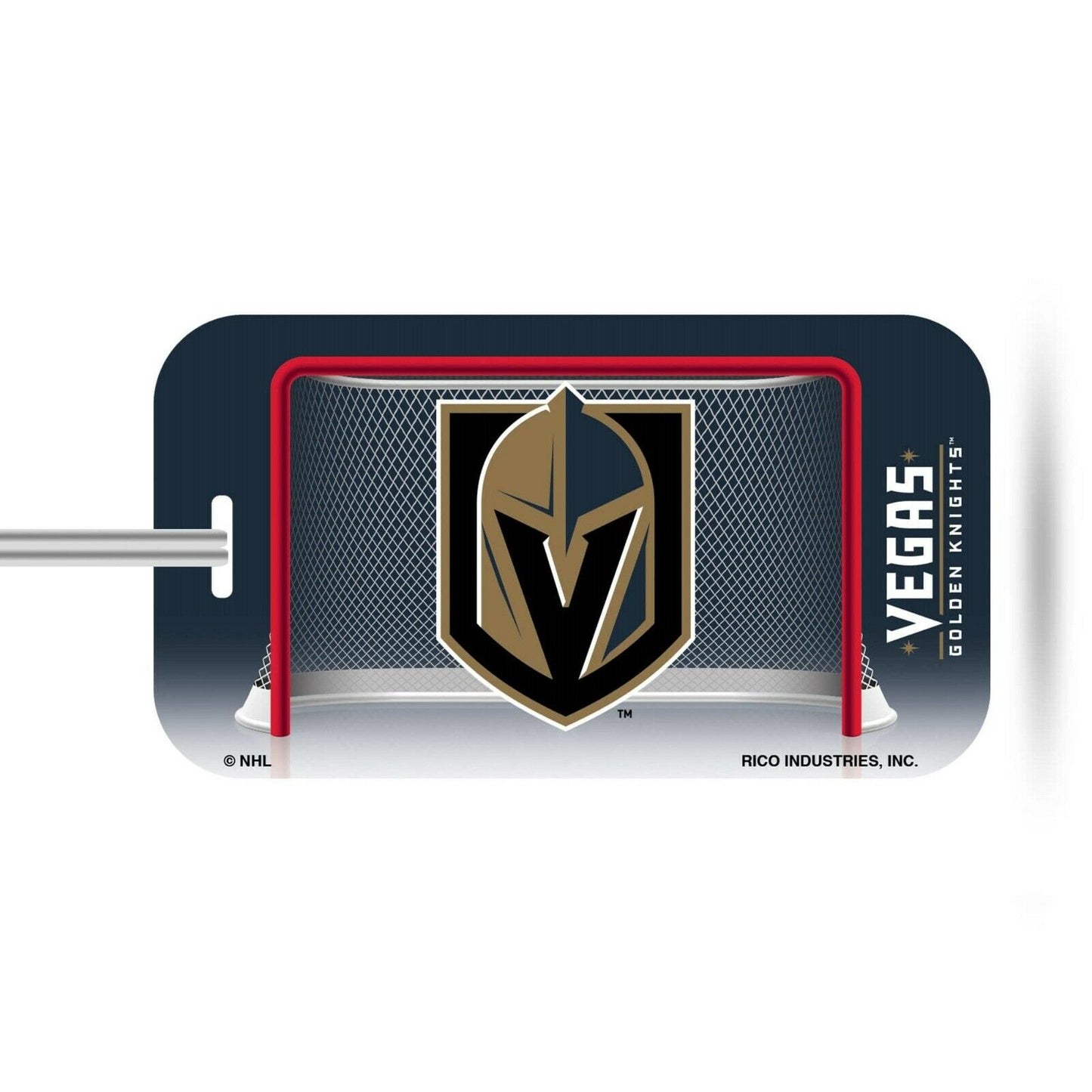 Vegas Golden Knights Plastic Luggage Tag