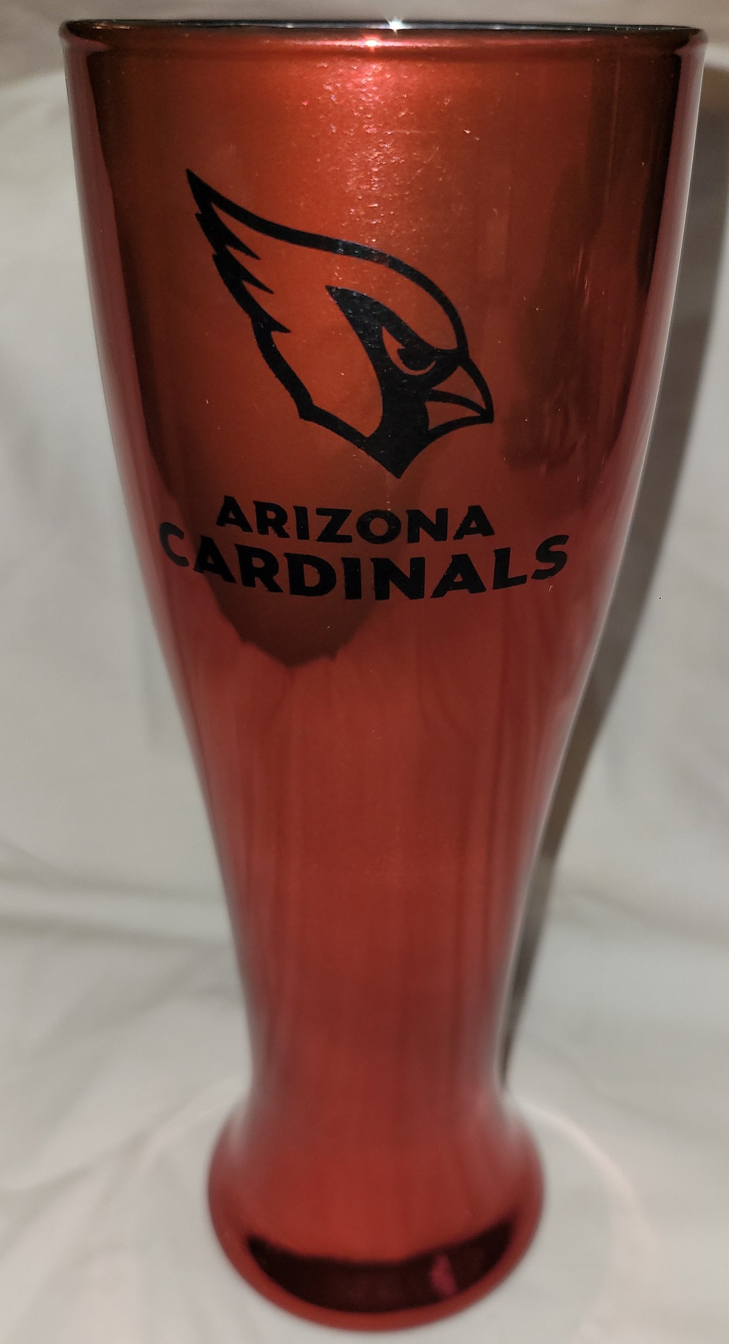 Arizona Cardinals Red Frosted 16oz Pilsner Glass