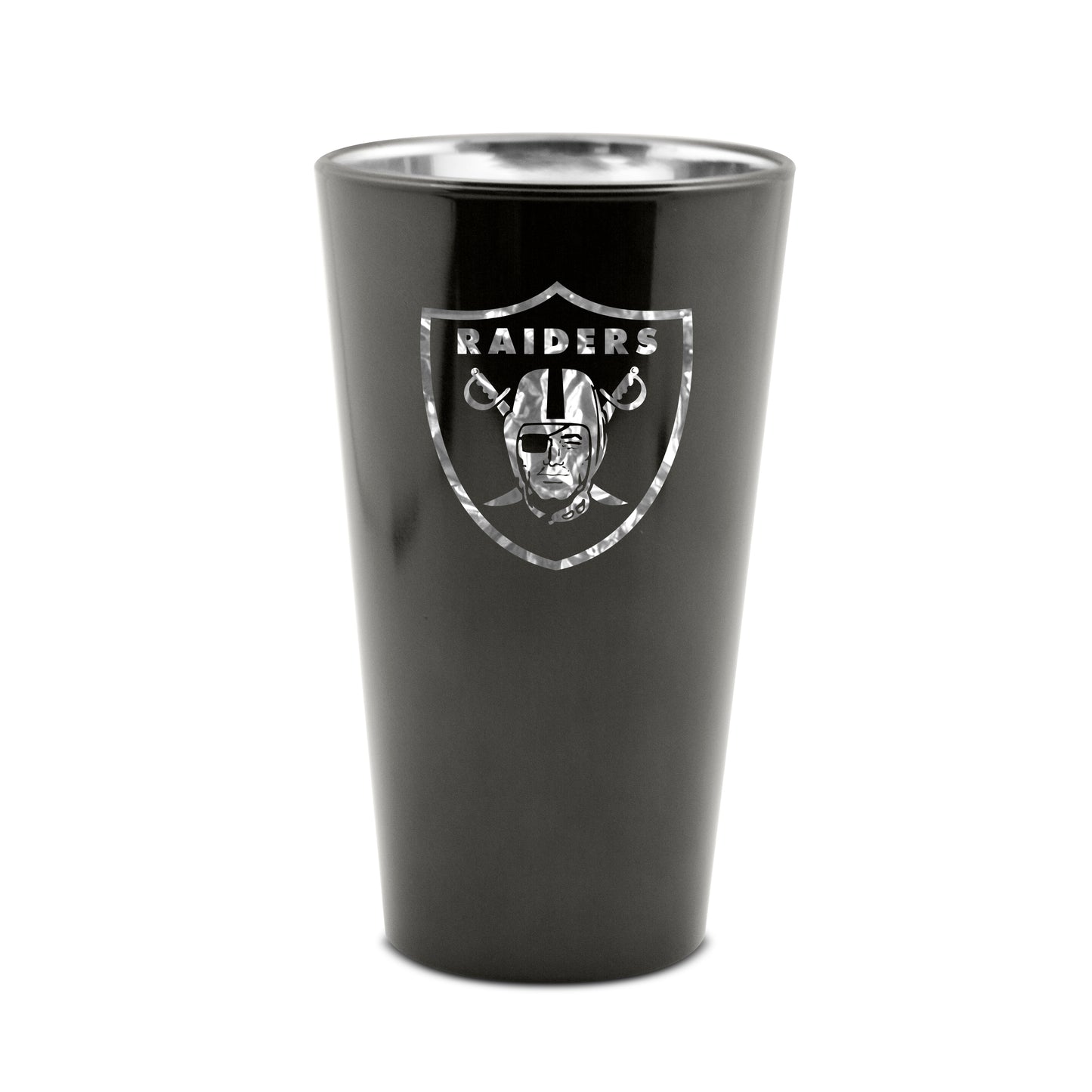 Las Vegas Raiders Glacier Pint Glass - Set of 2