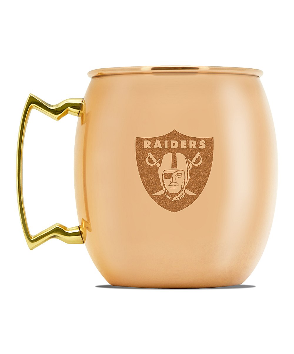 Las Vegas Raiders Copper Moscow Mule Mug - Large - 24 oz