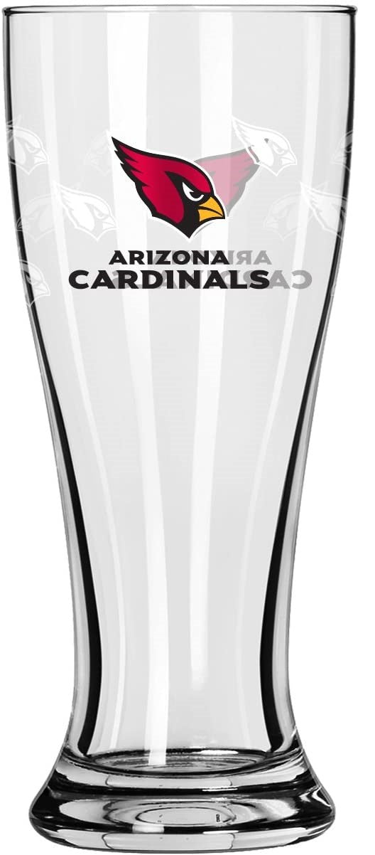 Arizona Cardinals 16oz Pilsner Beer Glass