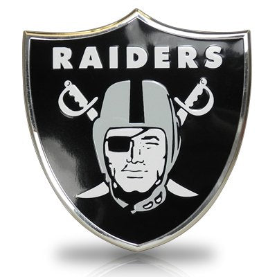 Las Vegas Raiders Premium Metal Emblem
