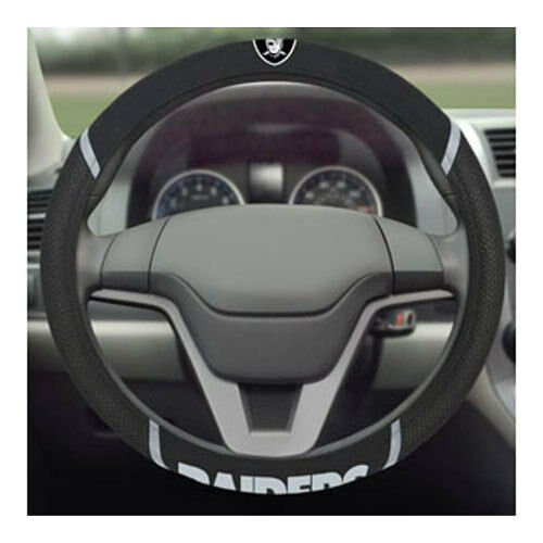 Las Vegas Raiders Embroidered Mesh Steering Wheel Cover