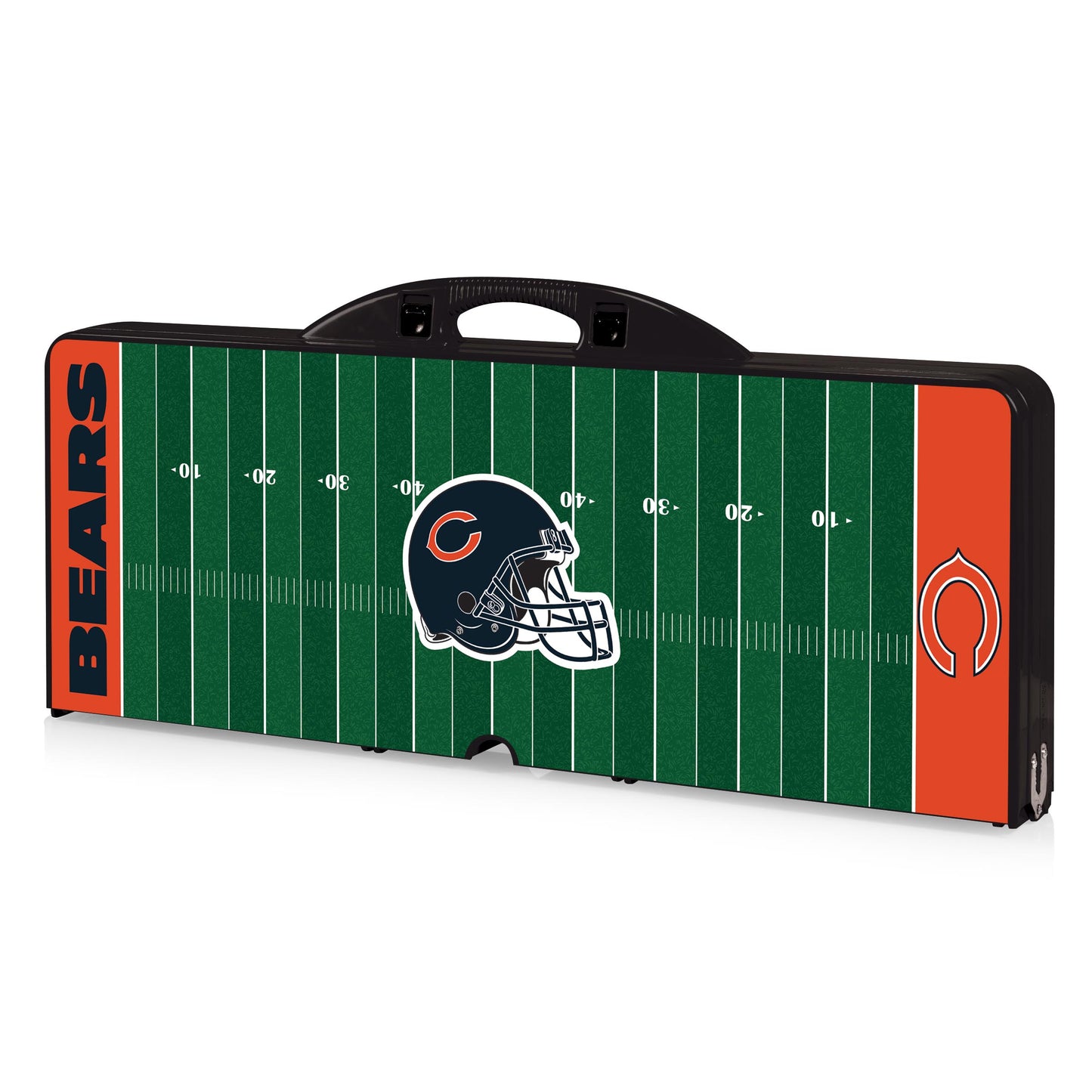 Chicago Bears - Picnic Table Portable Folding Table with Seats and Umbrella