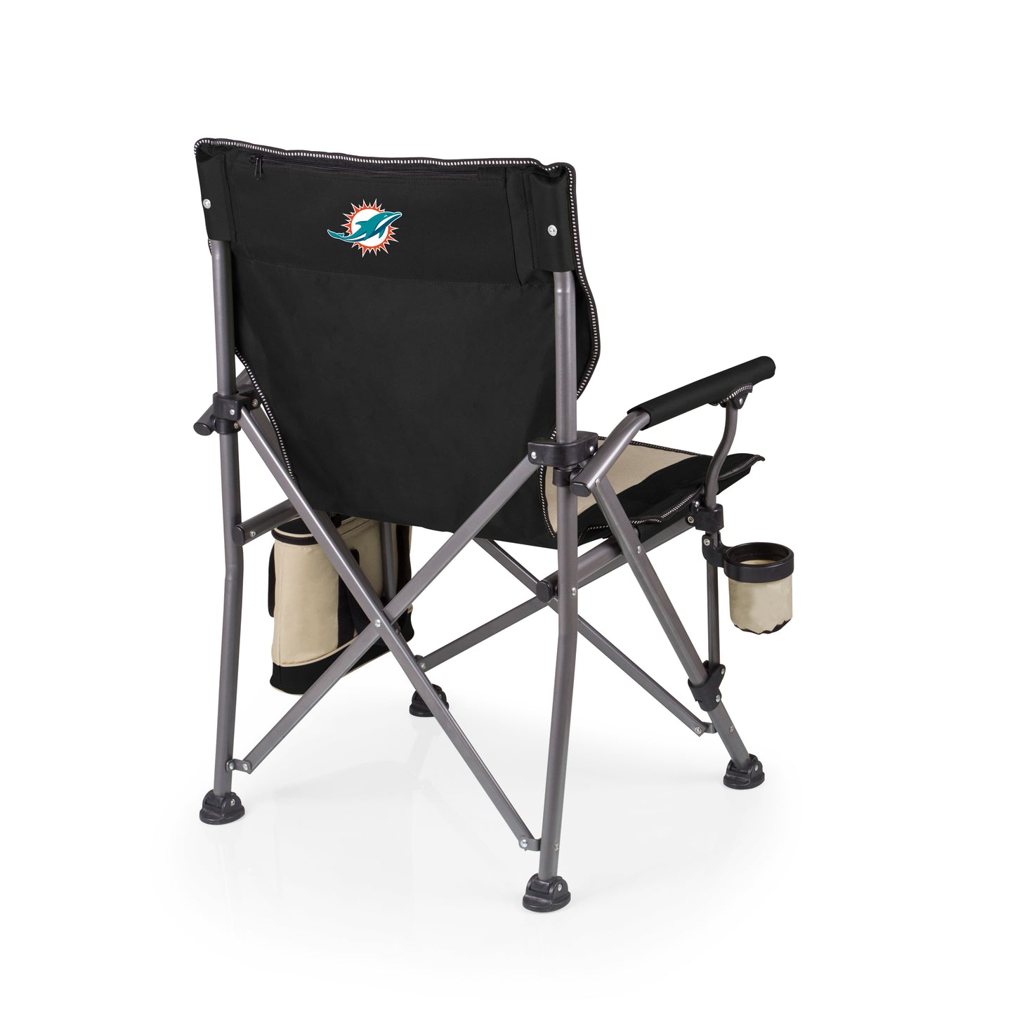 Miami Dolphins - Outlander Folding Camping Chair with Cooler
