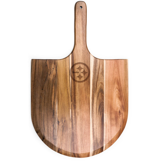 Pittsburgh Steelers - Acacia Pizza Peel Serving Paddle