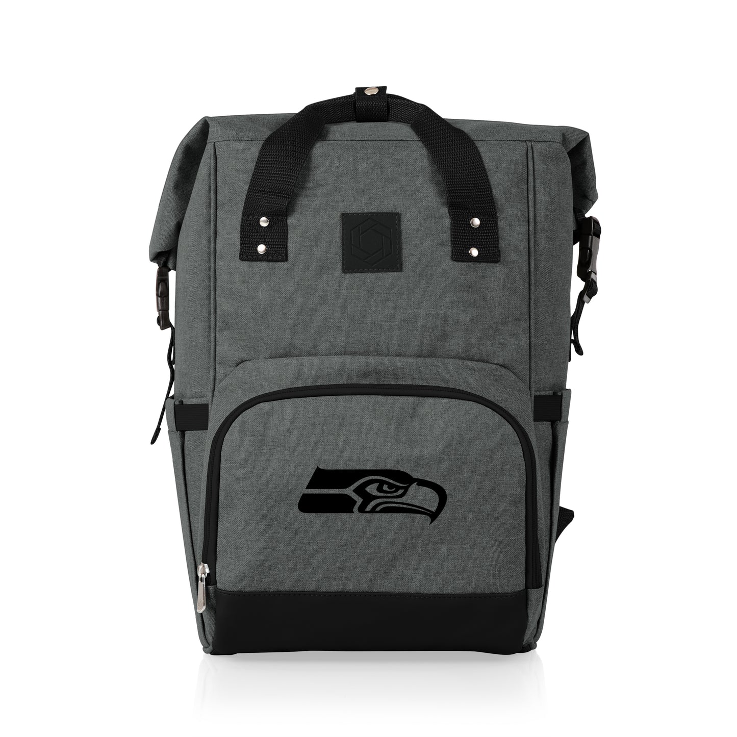 Seattle Seahawks - On The Go Roll-Top Cooler Backpack