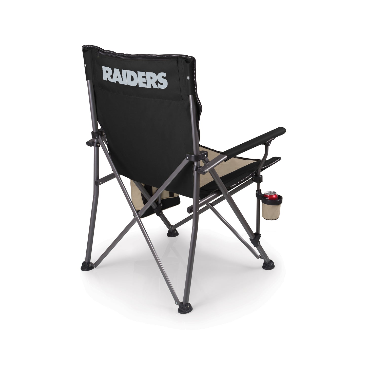 Las Vegas Raiders - Big Bear XL Camp Chair with Cooler