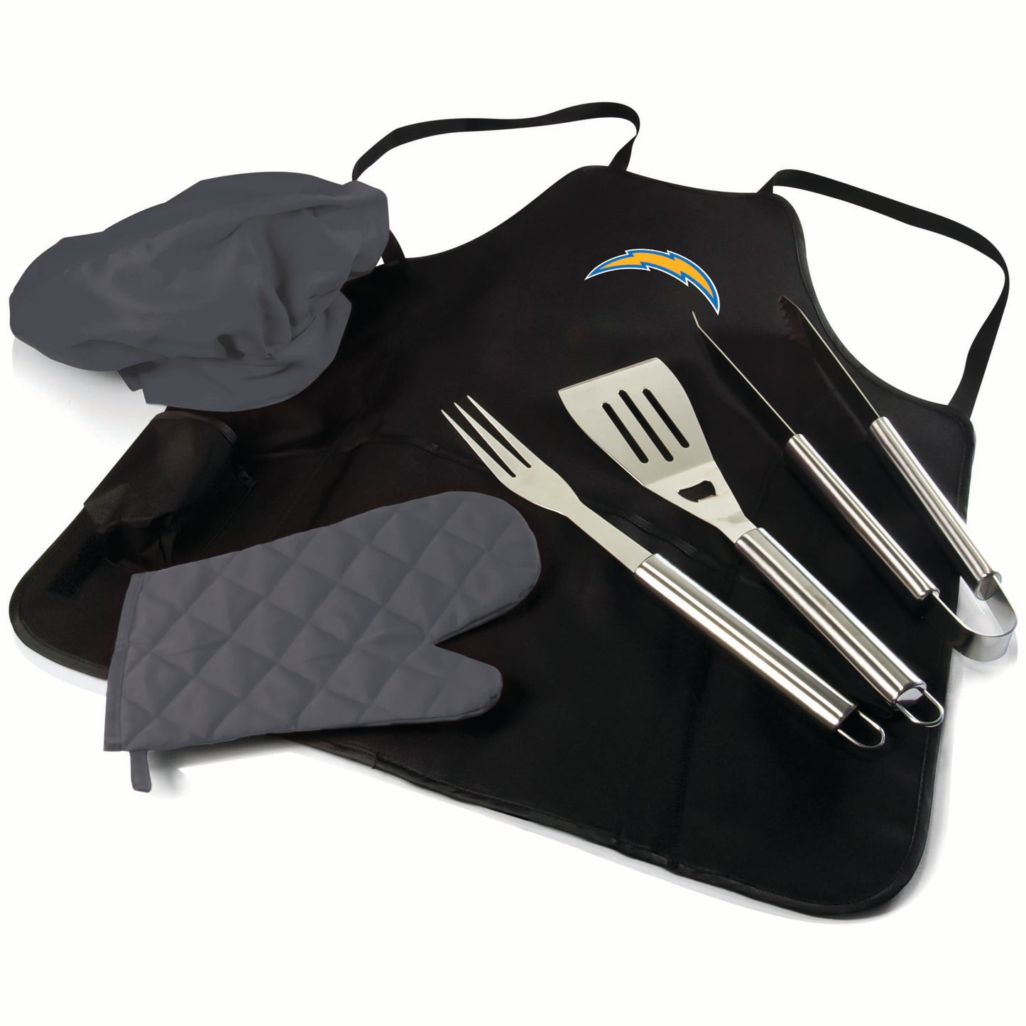 Los Angeles Chargers - BBQ Apron Tote Pro Grill Set