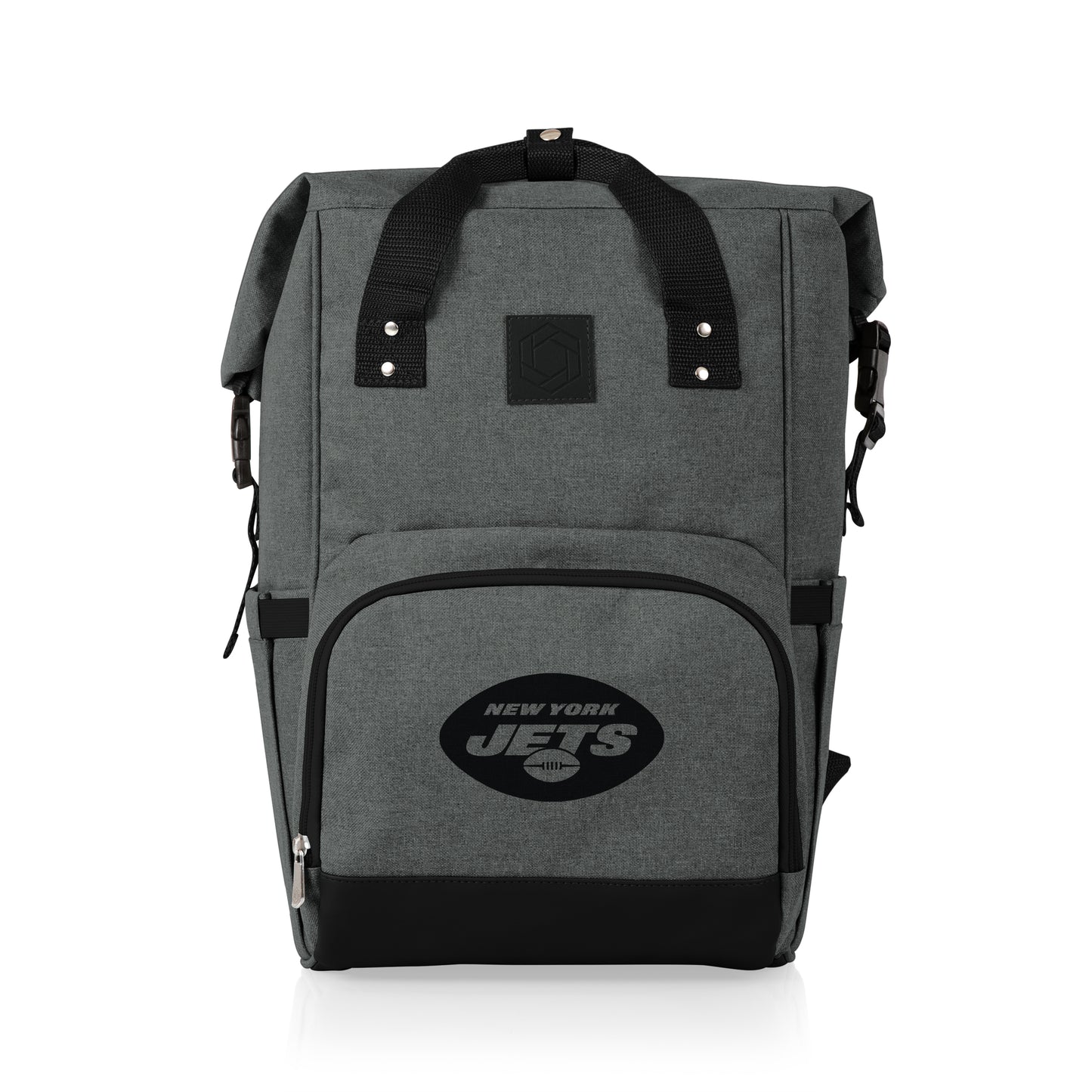 New York Jets - On The Go Roll-Top Cooler Backpack