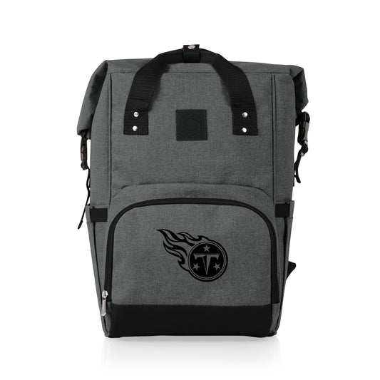 Tennessee Titans - On The Go Roll-Top Cooler Backpack