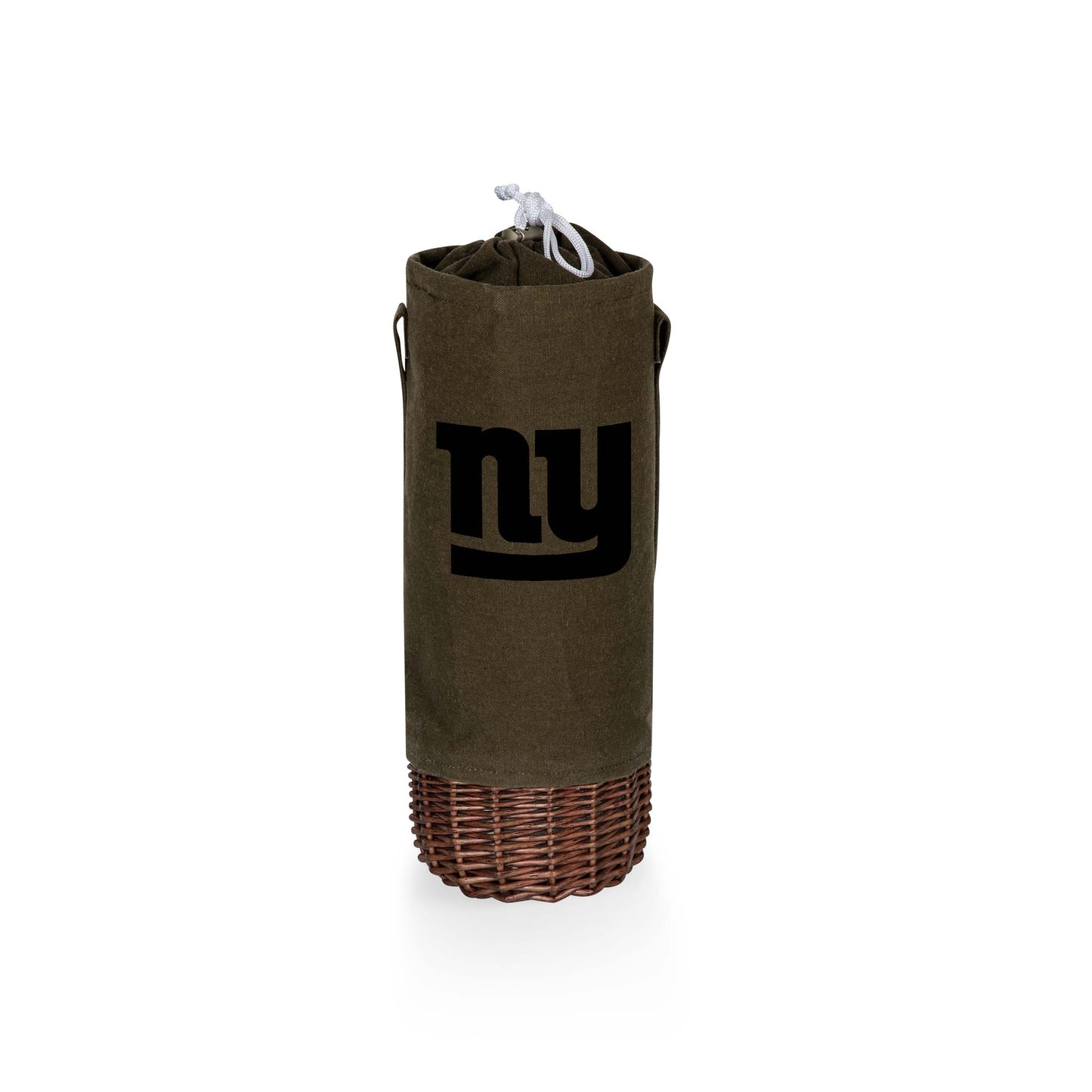 New York Giants - Malbec Insulated Canvas and Willow Wine Bottle Basket