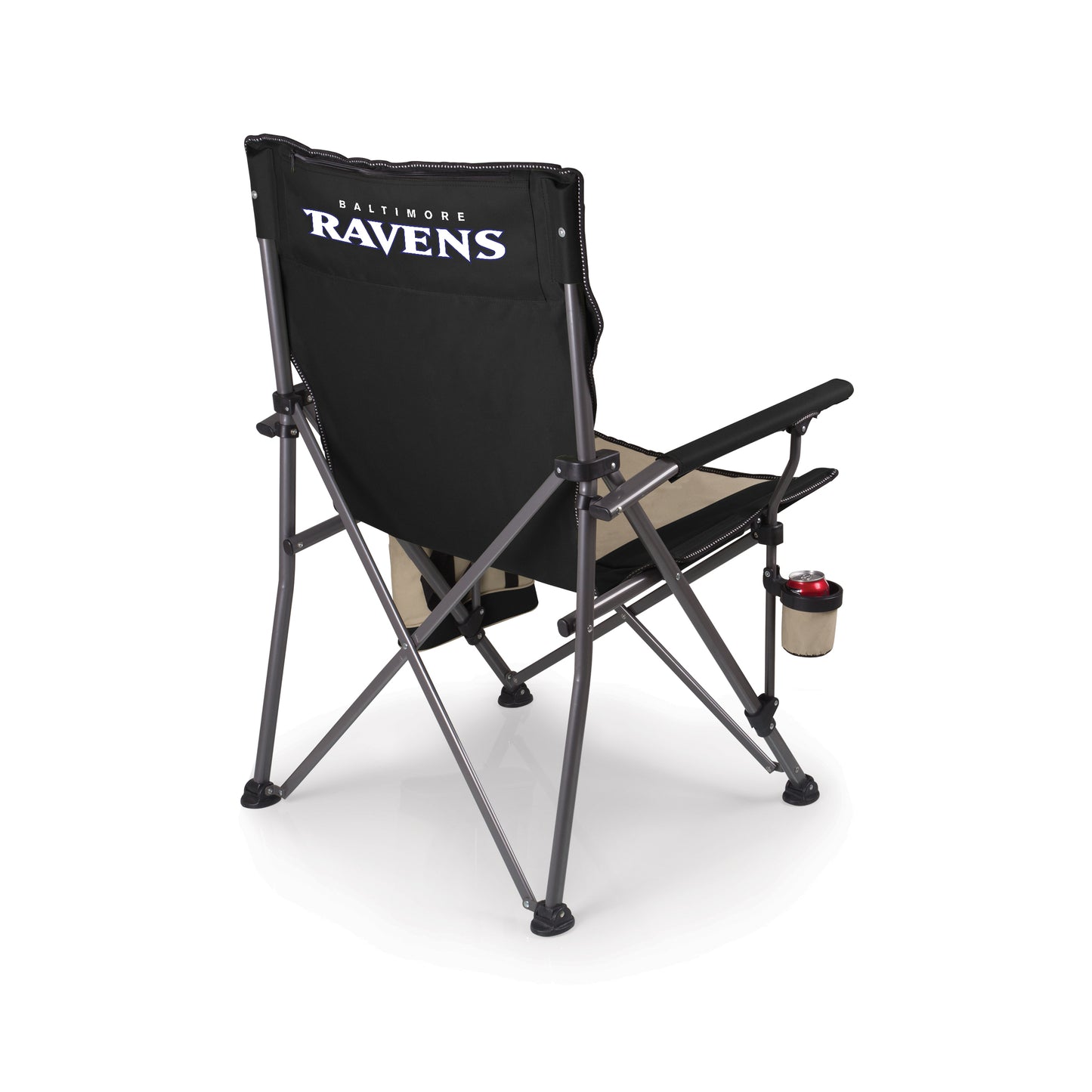 Baltimore Ravens - Big Bear XL Camp Chair with Cooler