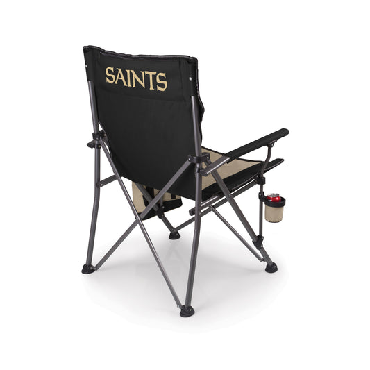 New Orleans Saints - Big Bear XL Camp Chair with Cooler