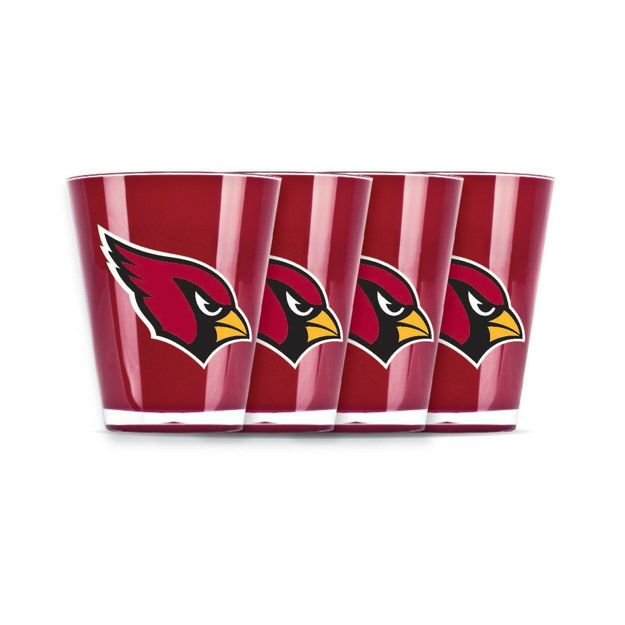 Arizona Cardinals Insulated Acrylic Shot Glass - Set of 4