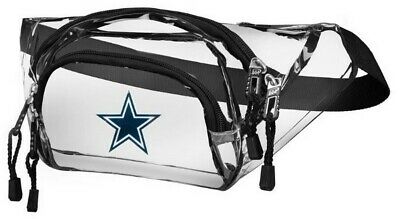 Dallas Cowboys Transport Belt Bag Clear (Fanny Pack)