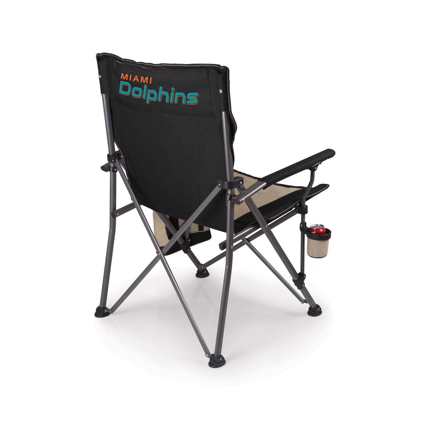 Miami Dolphins - Big Bear XL Camp Chair with Cooler