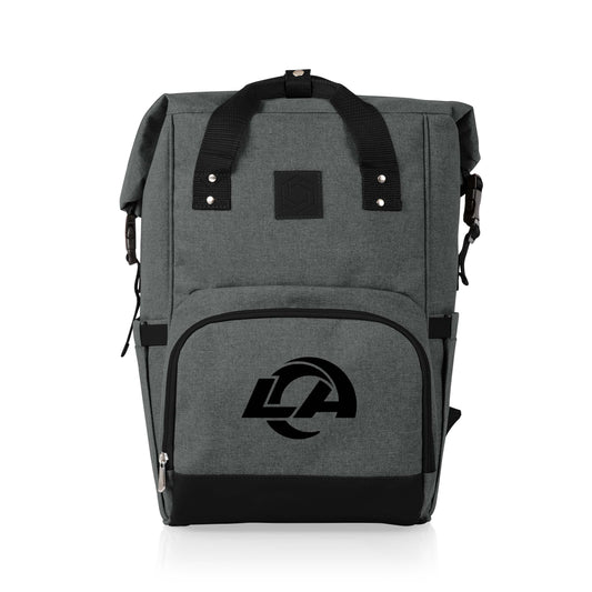 Los Angeles Rams - On The Go Roll-Top Cooler Backpack